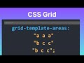 CSS Grid Template Areas & grid-area Property explained! 🔥🔥🔥