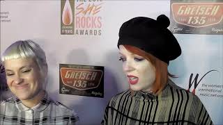 Shirley Manson and Anna Bulbrook Interview