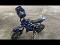 50cc Syx moto dirt bike overview