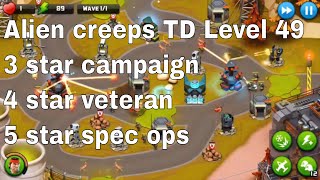 Alien Creeps TD Level 49 Without Any Extra Hero
