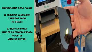 Probando Laminadora Refox FM30