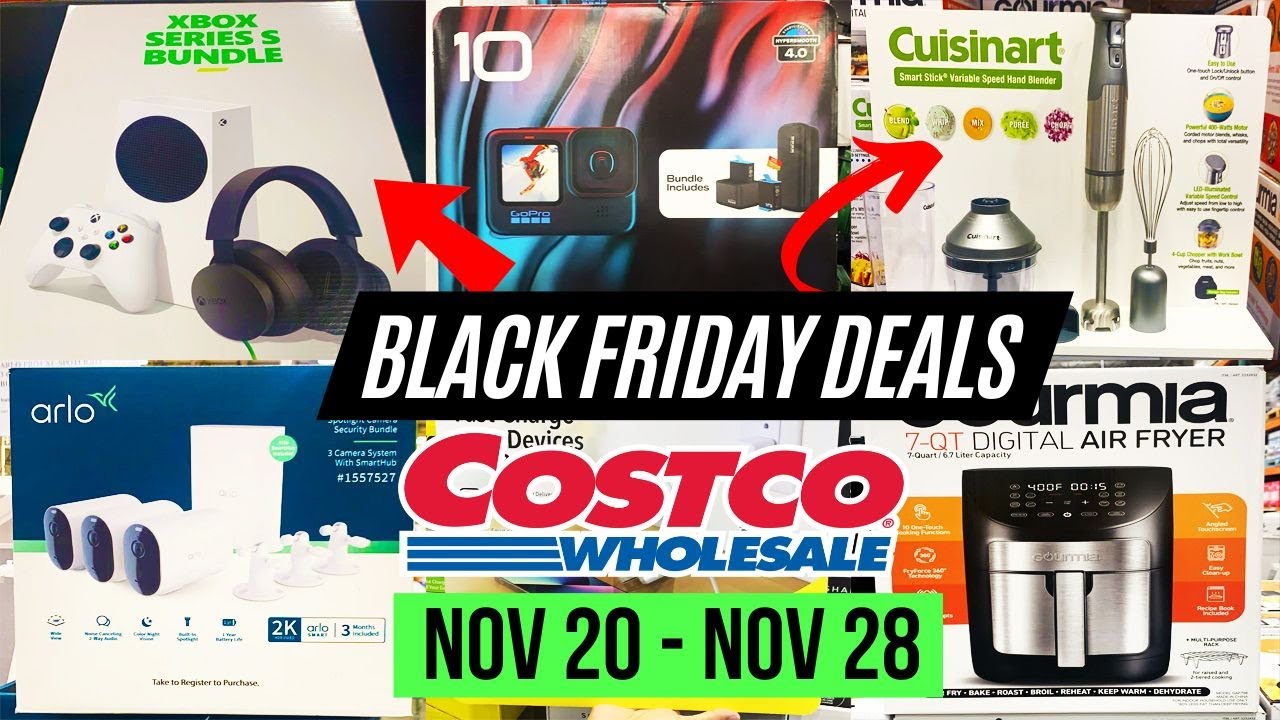 🔥NEW COSTCO BLACK FRIDAY DEALS!!! (11/20-11/28):🚨BEST DISCOUNTS OF THE ...