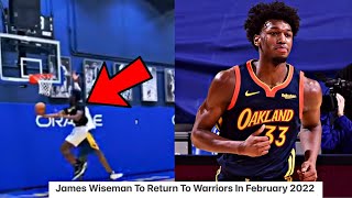 BREAKING: James Wiseman Is Coming Back To The Warriors In February 2022!