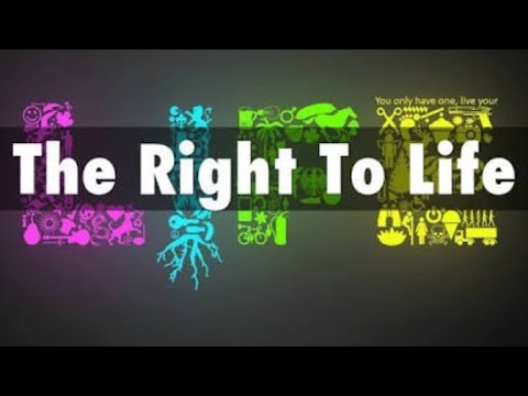 Right To Life Article 21: Explaination And Relation - YouTube