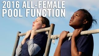 2016 ALL-FEMALE POOL FUNCTION