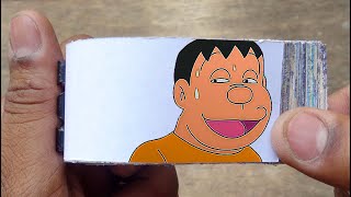 Doraemon Cartoon Flipbook #29 | Nobita Pranks Gian Flip Book | Flip Book Artist 2022