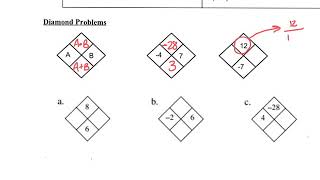 Ch 1 Notes Diamond Problems