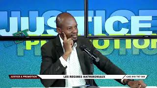 JUSTICE\u0026 PROMOTION :LES REGIMES MATRIMONIAUX