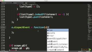 Mastering JavaScript: Creating an Event Dispatcher | packtpub.com