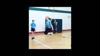 Scott Middle School jump ropers showcase their talents