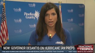 Gov. DeSantis gives update on Hurricane Ian in Largo