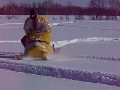 1968 ski doo olympique 250 in deep snow 1