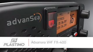 Plastimo | AdvanSea Radio VHF FX 400 (FR)