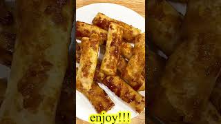 How to make Banana Fritter | Turon | Dessert Recipe | Ripe Bananas