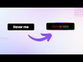 CSS Glowing Button Hover Effects Html CSS Tutorial