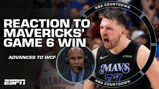 THE MAVERICKS ARE GOING BACK TO WESTERN CONFERENCE FINALS 😤 Woj, Wilbon & RJ react 👀