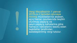 Hərrac təşkilatı tərəfindən ödəmə mənbəyində sadələşdirilmiş verginin tutulması