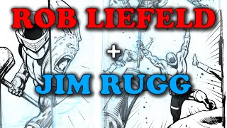 Rob Liefeld pencils Jim Rugg INKS! G.I.Joe Snake Eyes: Deadgame 5