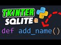Add New Data to SQLite with Python Tkinter – Tutorial 6