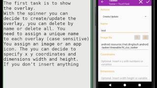 Using overlay with Tasker