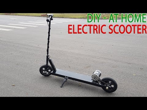 How To Make A Electric Scooter At Home How To Make A Electric Scooter At Home
