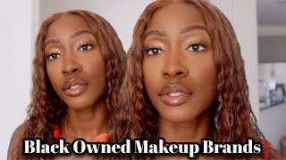 Full Face of Black Owned Makeup Brands l justShanygne