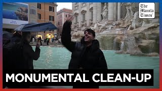 Rome's Trevi Fountain restored in time for Jubilee year