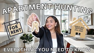 APARTMENT HUNTING TIPS // When to start, rental criteria, budgeting + setting realistic expectations