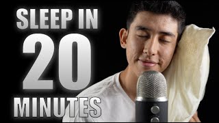 YOU will fall asleep in 20 minutes to this ASMR video...