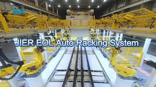 JIER EOL Auto Racking System on Tandem Press Line