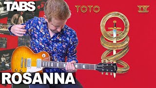 Toto - Rosanna | Guitar Cover | Keys Arr. For Guitar & Live Ending |