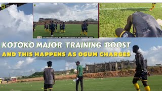 OGUM DOING THIS AT TRAINING, KOTOKO TRAINING BOOST, NEW …