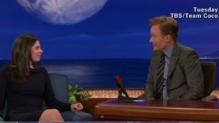 Erin talks politics with Conan