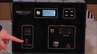 Humless 1500 Series .64 kWh Lithium Solar Generator Overview