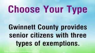 Senior Citizens’ Hope for Reduced Gwinnett County Property Tax 404-618-0355