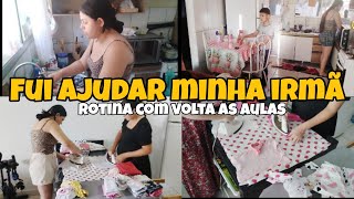 TIVE QUE PARAR TUDO PARA AJUDAR ELA 😰😍PASSANDO AS ROUPAS DA BEBÊ @LardaAnaROTINA DE VOLTA AS AULAS