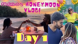 Our First ROMANTIC Trip together🥹❤️|Honeymoon Day 1|#Laamj❤️