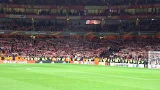 Arsenal London - 1. FC Köln / Stimmung der FC-Fans im Emirates Stadium / Europa League 2017-18