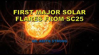 FIRST MAJOR FLARES FROM NEW SOLAR CYCLE