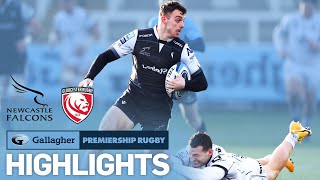 Newcastle v Gloucester - HIGHLIGHTS | Victory despite weather! | Gallagher Premiership 2020/21