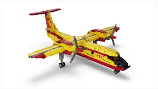 LEGO Technic Firefighter Aircraft 42152 - Model Airplane Set with Authentic Fire Rescue Details