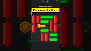 13th January Hamster Kombat Mini Gam Puzzle Solved Today