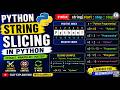 String Slicing in Python | Python String Slicing Tutorial for Beginners with Examples