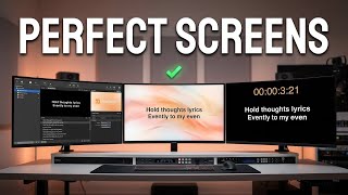 Let's Fix Your ProPresenter Screen Setup
