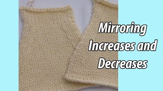 Mirroring Increases and Decreases