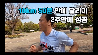 2주 훈련으로 10km 50분 안에 달리기