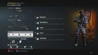Call of Duty Ghost: Domination Class Setup