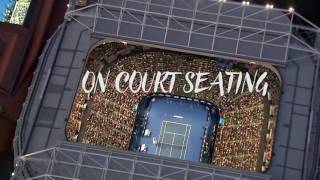 Australian Open - On Court Seating with Grand Slam Tennis Tours