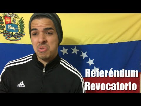 Referéndum Revocatorio Venezuela 2016 - Proceso - YouTube