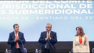 El presidente Alberto Fernández encabezó una nueva reunión de los Bajos Submeridionales